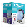 Чайник SCARLETT SC-EK27G91, 1,7 л, 2200 Вт, закрытый нагревательный элемент, стекло, черный по низкой цене оптом Краснодар, Москва, Уфа, Казань, Барнаул, Владивосток, Хабаровск, Сахалин, Красноярск, Екатеренбург, 