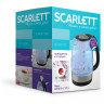 Чайник SCARLETT SC-EK27G91, 1,7 л, 2200 Вт, закрытый нагревательный элемент, стекло, черный по низкой цене оптом Краснодар, Москва, Уфа, Казань, Барнаул, Владивосток, Хабаровск, Сахалин, Красноярск, Екатеренбург, 