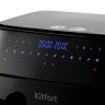 Аэрогриль KITFORT КТ-2250, 1750Вт, 2х4,5л, 12 программ, таймер, сенсорное управление, по низкой цене оптом 