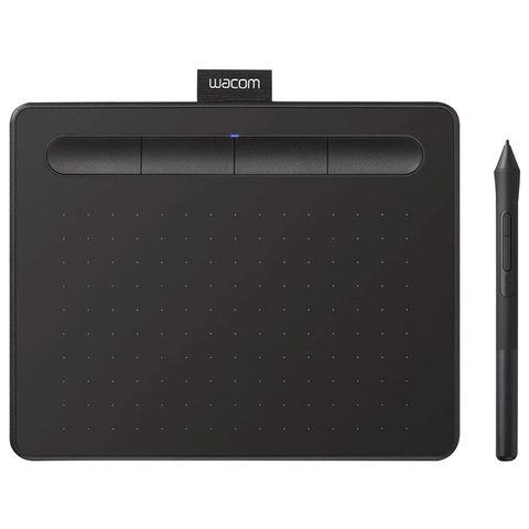 Планшет графический WACOM Intuos S CTL-4100K-N, 2540LPI, 4096 уровней, (А6) 152х95, USB, черный по низкой цене оптом Краснодар, Москва, Уфа, Казань, Барнаул, Владивосток, Хабаровск, Сахалин, Красноярск, Екатеренбург, 