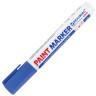 Маркер-краска лаковый (paint marker) 6 мм, СИНИЙ, НИТРО-ОСНОВА, BRAUBERG PROFESSIONAL PLUS EXTRA, 151453 по низкой цене оптом Краснодар, Москва, Уфа, Казань, Барнаул, Владивосток, Хабаровск, Сахалин, Красноярск, Екатеренбург, 
