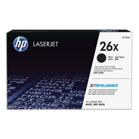 Картридж лазерный HP (CF226X) LaserJet Pro M402d/n/dn/dw/426dw/fdw/fdn, №26X, оригинальный, увеличенный ресурс 9000 страниц по низкой цене оптом 