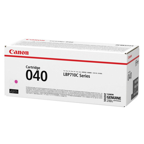 Картридж лазерный CANON (040M) i-SENSYS LBP710Cx/LBP712Cx, оригинальный, пурпурный, ресурс 5400 страниц, 0456C001 по низкой цене оптом 