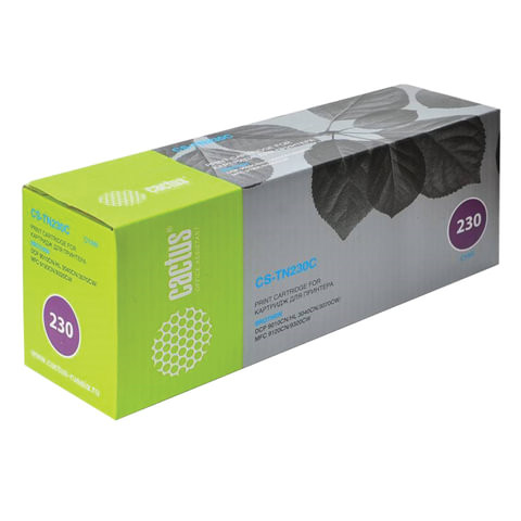 Картридж лазерный CACTUS (CS-TN230C) для BROTHER DCP-9010CN/MFC-9120CN, голубой, ресурс 1400 стр. по низкой цене оптом 