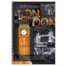 Тетрадь А4, 80 л., HATBER, спираль, клетка, выборочный лак, "CITY COLLECTION" ("ГОРОДА") (4 вида), 80Т4вмB1сп, T51177 по низкой цене оптом Краснодар, Москва, Уфа, Казань, Барнаул, Владивосток, Хабаровск, Сахалин, Красноярск, Екатеренбург, 
