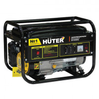 Электрогенератор Huter DY4000L, бензиновый, мощность 3,3 кВт, напряжение 220 В, ручной стартер, 64/1/21
