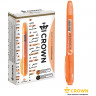 Текстовыделитель Crown "Multi Hi-Lighter" оранжевый, 1-4мм по низкой цене оптом Краснодар, Москва, Уфа, Казань, Барнаул, Владивосток, Хабаровск, Сахалин, Красноярск, Екатеренбург, 