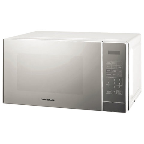 Микроволновая печь NATIONAL NK-MW164S20, объем 20 л, мощность 700 Вт, таймер, сенсорное управление, белая по низкой цене оптом 