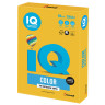 Бумага цветная IQ color, А4, 160 г/м2, 250 л., интенсив, солнечно-желтая, SY40 по низкой цене оптом 