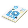 Бумага цветная IQ color БОЛЬШОЙ ФОРМАТ (297х420 мм), А3, 160 г/м2, 250 л., пастель, желтая, YE23 по низкой цене оптом 