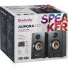 Колонки компьютерные DEFENDER AURORA S20, 2.0, 2х10 W, дерево, двухполосные, черные, рег. громкости, 65419 по низкой цене оптом Краснодар, Москва, Уфа, Казань, Барнаул, Владивосток, Хабаровск, Сахалин, Красноярск, Екатеренбург, 