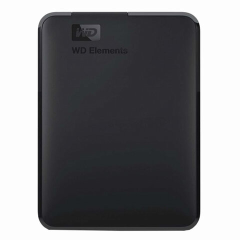 Внешний жесткий диск WD Elements Portable 4TB, 2.5", USB 3.0, черный, WDBU6Y0040BBK-WESN по низкой цене оптом Краснодар, Москва, Уфа, Казань, Барнаул, Владивосток, Хабаровск, Сахалин, Красноярск, Екатеренбург, 