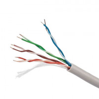 Кабель витая пара, 305 м, Cablexpert, FTP5e, 4 пары, 0,50 мм, медь, экран, Fluke Test, FPC-5004E-SO