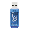 Флеш-диск 16 GB, SMARTBUY Glossy, USB 2.0, синий, SB16GBGS-B по низкой цене оптом Краснодар, Москва, Уфа, Казань, Барнаул, Владивосток, Хабаровск, Сахалин, Красноярск, Екатеренбург, 