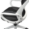 Кресло офисное BRABIX PREMIUM "Genesis EX-517", пластик белый, ткань/экокожа/сетка черная, 531573 по низкой цене оптом 