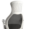 Кресло офисное BRABIX PREMIUM "Genesis EX-517", пластик белый, ткань/экокожа/сетка черная, 531573 по низкой цене оптом 