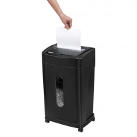 Уничтожитель (шредер) FELLOWES 46Ms, 5 уровень секретности, фрагменты 2х14 мм, 12 листов, 30 л, FS-48171