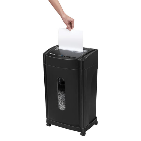 Уничтожитель (шредер) FELLOWES 46Ms, 5 уровень секретности, фрагменты 2х14 мм, 12 листов, 30 л, FS-48171 по низкой цене оптом 