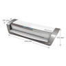 Ламинатор LEITZ ILAM HOME OFFICE PRO, формат А3, пленка 1 сторона 80-175 мкм, 50 см/мин, 75180084 по низкой цене оптом 
