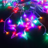 Электрогирлянда-занавес комнатная "Звезды" 3х1 м, 138 LED, мультицветная, 220 V, ЗОЛОТАЯ СКАЗКА, 591339 по низкой цене оптом 