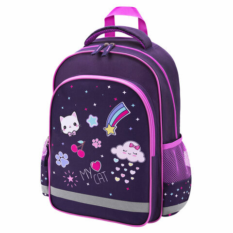 Рюкзак ПИФАГОР SCHOOL, 1 отделение, 3 кармана, Leapfrog, 38x28х14 см, 273167 по низкой цене оптом 