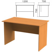 Стол письменный "Фея", 1200х700х750 мм, цвет орех милан, СФ03.5