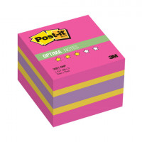 Блок самоклеящийся (стикер) POST-IT ORIGINAL "Осень", 51х51 мм, 400 л., ассорти, 2051-ONP