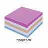 Блок для записей STAFF проклеенный, куб 9х9х5 см, цветной, чередование с белым, 129200 по низкой цене оптом 