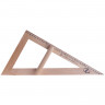 Треугольник для классной доски (треугольник классный), деревянный, 60х30х40 см, прямоугольный, С364
