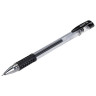 Ручка гелевая с грипом STAFF Basic Needle, ЧЕРНАЯ, игольчатый узел 0,5 мм, линия письма 0,35 мм, 143679 по низкой цене оптом Краснодар, Москва, Уфа, Казань, Барнаул, Владивосток, Хабаровск, Сахалин, Красноярск, Екатеренбург, 