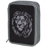 Пенал BRAUBERG, 2 отделения, полиэстер, 21х14 см, Savage lion, 272331 по низкой цене оптом 