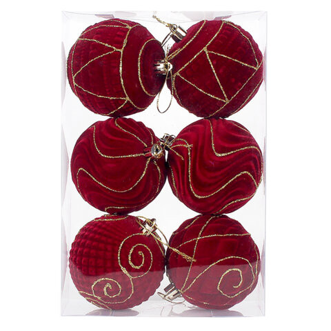 Шары елочные 6 шт, 8 см, "Burgundy Charm", пластик, софт тач, бургунди, ЗОЛОТАЯ СКАЗКА, 592453 по низкой цене оптом Шары елочные 6 шт, 8 см, "Burgundy Charm", пластик, софт тач, бургунди, ЗОЛОТАЯ СКАЗКА, 592453 по низкой цене оптом
