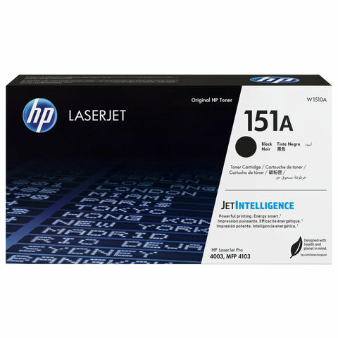 Картридж лазерный HP (W1510A) LaserJet Pro 4003n/dn/dw/4103dw/fdn/fdw, №151A, оригинальный, ресурс 3050 стр. по низкой цене оптом 