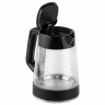 Чайник CENTEK CT-1014, 1,7 л, 2200 Вт, закрытый нагревательный элемент, стекло, черный, CT-1014 Black по низкой цене оптом 