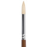 Кисть художественная профессиональная BRAUBERG ART CLASSIC, щетина, круглая, № 6, длинная ручка, 200709 по низкой цене оптом 