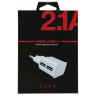 Зарядное устройство сетевое (220 В) RED LINE NT-2A, кабель microUSB 1 м, 2 порта USB, выходной ток 2,1 А, белое, УТ000012256 по низкой цене оптом 
