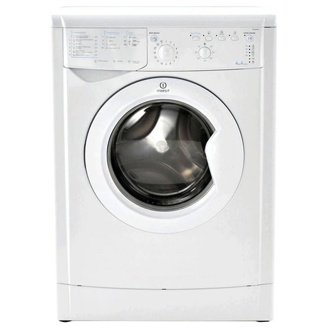 Стиральная машина INDESIT IWUB4085, 800 оборотов/мин, 4 кг, фронтальная загрузка, 13 программ, 60х33х85 см, белая, IWUB4085(CIS) по низкой цене оптом 