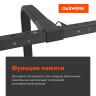 Бестеневая лампа светильник на струбцине, LED, 16 Вт, черный, высота 75 см, DASWERK, 238331 по низкой цене оптом Краснодар, Москва, Уфа, Казань, Барнаул, Владивосток, Хабаровск, Сахалин, Красноярск, Екатеренбург, 
