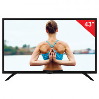 Телевизор THOMSON T43FSE1190, 43" (108 см), 1920х1080, Full HD, 16:9, черный