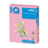 Бумага цветная IQ color БОЛЬШОЙ ФОРМАТ (297х420 мм), А3, 160 г/м2, 250 л., пастель, розовая, PI25 по низкой цене оптом 