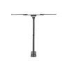 Кронштейн-крепление для ТВ настенный, до 35 кг. VESA 75х75-400х400, 32"-55", черный, SONNEN, 455946 по низкой цене оптом 