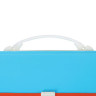 Папка-портфель пластиковая BRAUBERG "JOY", А4 (330х245х35 мм), 13 отделений, с окантовкой, бирюзовая, 227976 по низкой цене оптом Краснодар, Москва, Уфа, Казань, Барнаул, Владивосток, Хабаровск, Сахалин, Красноярск, Екатеренбург, 
