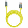 Кабель BOLD USB -TypeC 1 м 3А, SMARTBUY для быстрой зарядки и передачи данных, толстый, желтый 18133, 3112BOLD-YELLOW по низкой цене оптом Краснодар, Москва, Уфа, Казань, Барнаул, Владивосток, Хабаровск, Сахалин, Красноярск, Екатеренбург, 