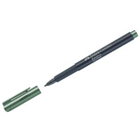 Маркер для декорирования Faber-Castell "Metallics" зеленый металлик, пулевидный, 1,5мм