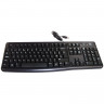 Клавиатура проводная LOGITECH K120, USB, 104 клавиши, черная, 920-002522