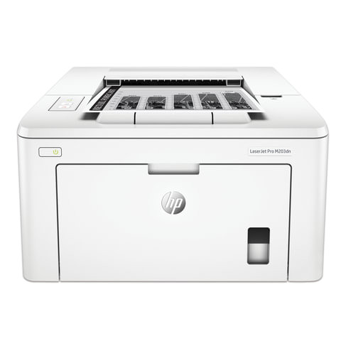 Принтер лазерный HP LaserJet Pro M203dn, А4, 28 стр./мин., 30000 стр./мес., ДУПЛЕКС, сетевая карта (без кабеля USB), G3Q46A по низкой цене оптом 