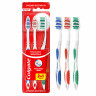 Зубная щетка НАБОР (2+1) COLGATE "Классика здоровья", средней жесткости, ш/к 12029, VN01318A по низкой цене оптом 