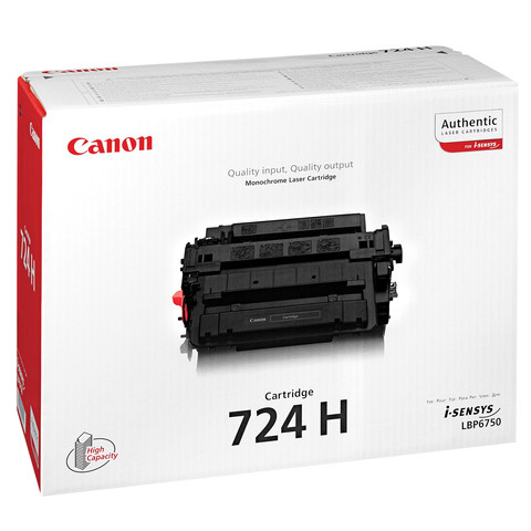 Картридж лазерный CANON (724H) i-SENSYS MF512X/MF515X, ресурс 12500 страниц, оригинальный, 3482B002 по низкой цене оптом 