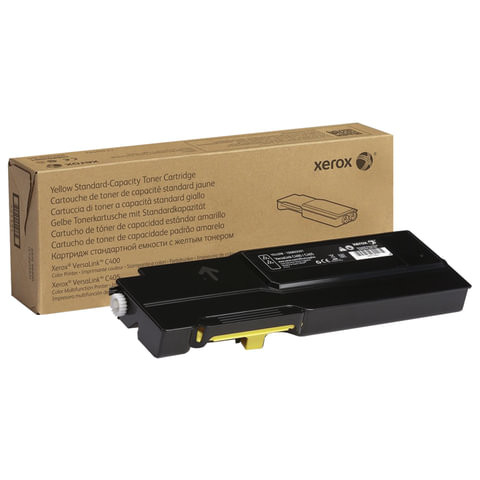 Картридж лазерный XEROX (106R03509) VersaLink C400/C405, желтый, ресурс 2500 стр., оригинальный по низкой цене оптом 