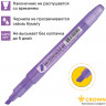 Текстовыделитель Crown "Multi Hi-Lighter" фиолетовый, 1-4мм по низкой цене оптом Краснодар, Москва, Уфа, Казань, Барнаул, Владивосток, Хабаровск, Сахалин, Красноярск, Екатеренбург, 